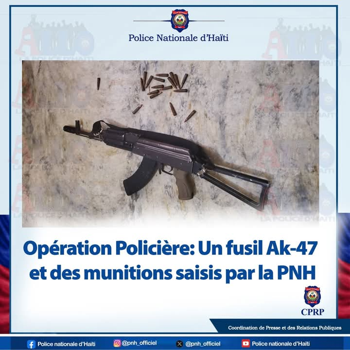 Opération de la Police Nationale d’Haïti à Grosse Pierre : Deux bandits abattus dans un affrontement avec les forces de l’ordre