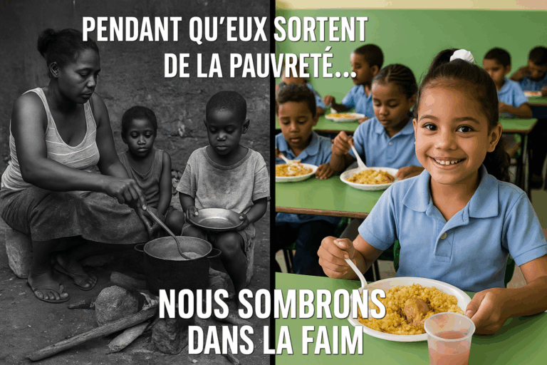 Haïti : Quand nos voisins sortent de la pauvreté, nous sombrons dans la faim