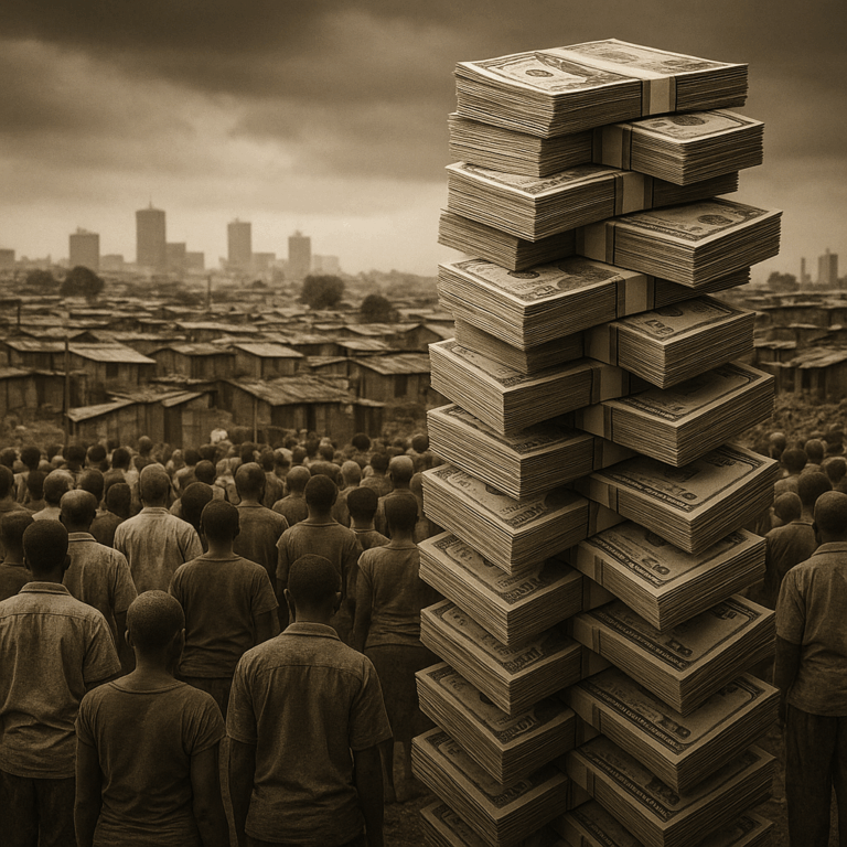 Inégalités explosives : 4 milliardaires africains plus riches que 50 % du continent, alerte Oxfam