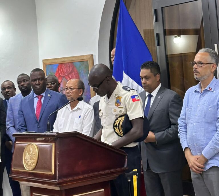 Vladimir Paraison nommé à la tête de la PNH