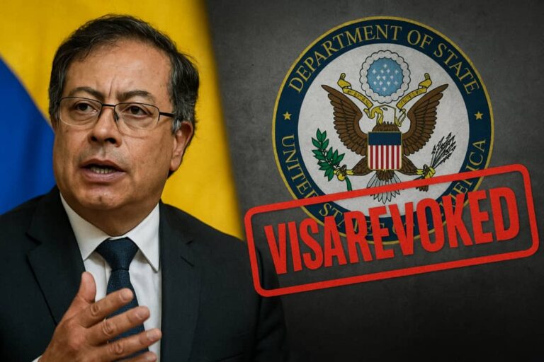 Coup de tonnerre diplomatique : Washington révoque le visa du président Gustavo Petro après ses propos explosifs à New York