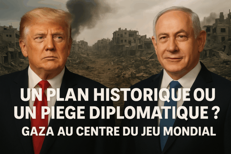 Un plan historique ou un piège diplomatique ? Gaza au centre du jeu mondial