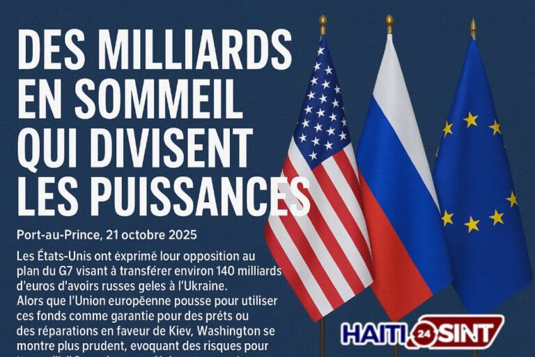 Des milliards en sommeil qui divisent les puissances