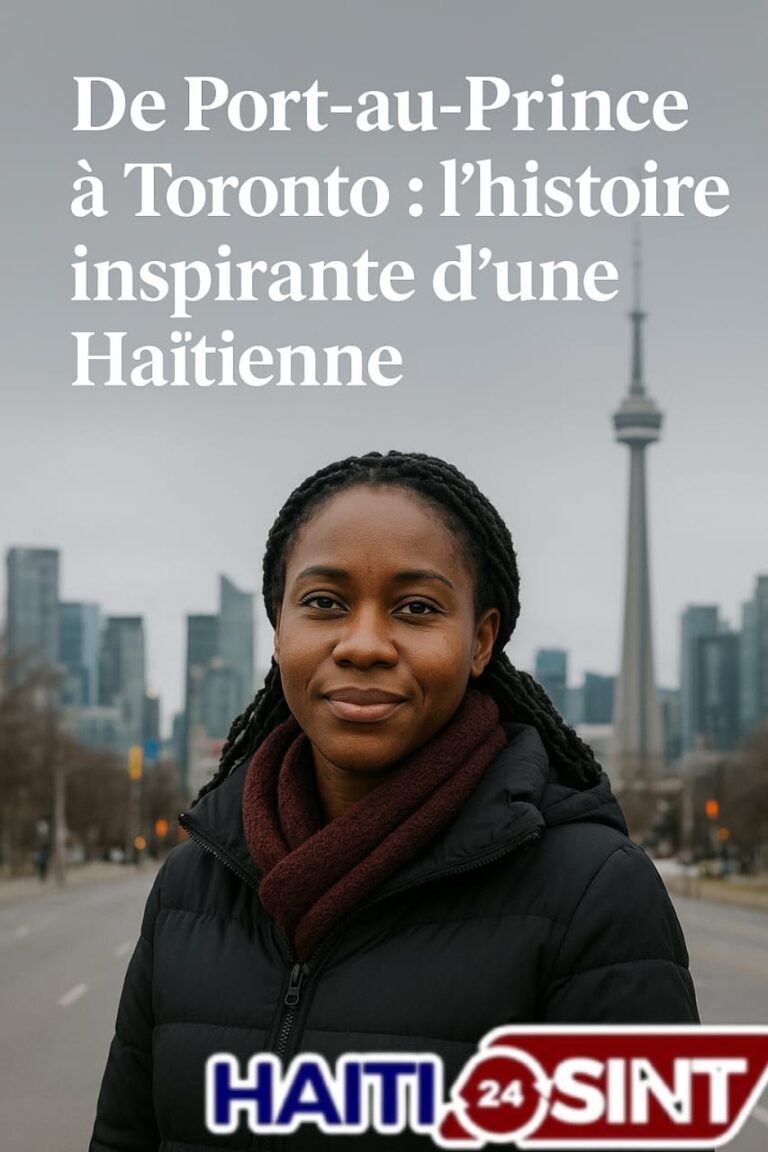 De Port-au-Prince à Toronto : l’histoire inspirante d’une Haïtienne