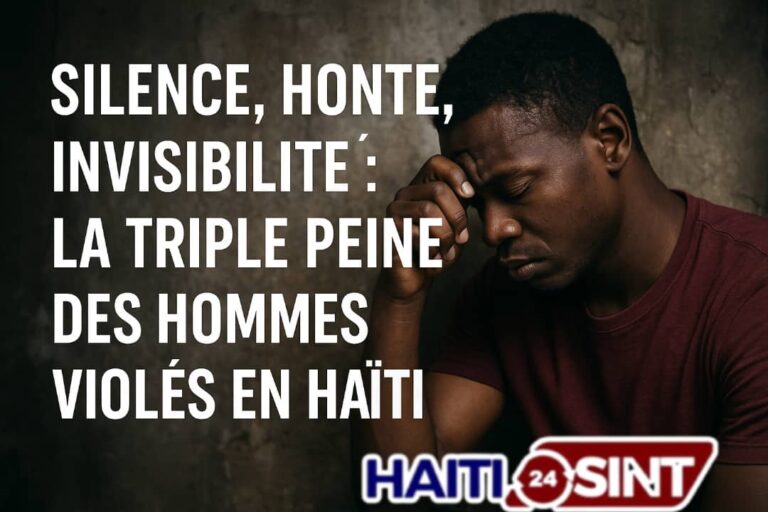 Silence, honte, invisibilité : la triple peine des hommes violés en Haïti