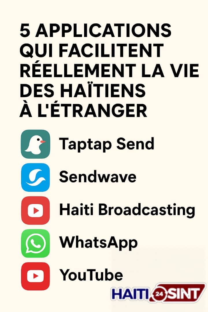 5 applications qui facilitent réellement la vie des Haïtiens à l’étranger