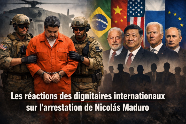 Les réactions des dignitaires internationaux sur l’arrestation de Nicolás Maduro