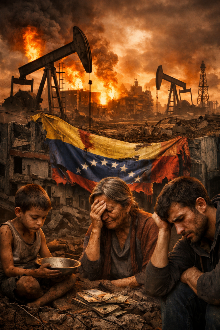 Le pétrole comme malédiction : chronique d’un État vénézuélien en faillite
