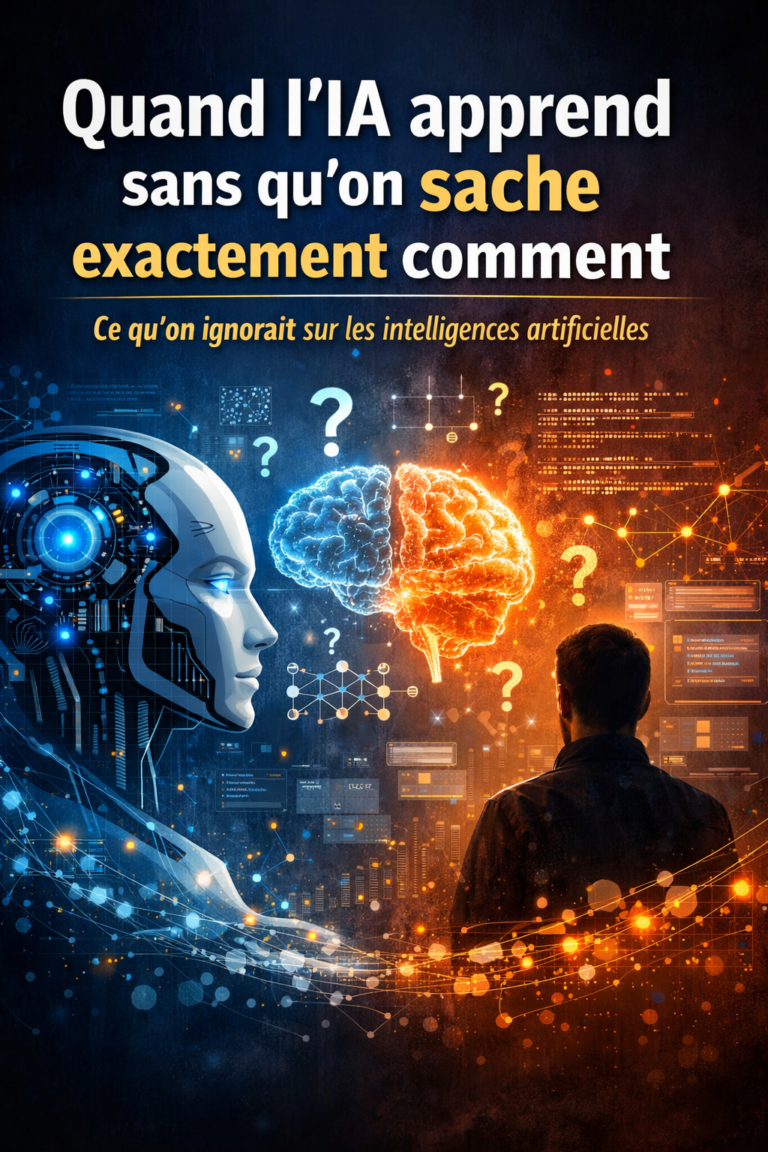 Quand l’IA apprend sans qu’on sache exactement comment : ce qu’on ignorait sur les intelligences artificielles
