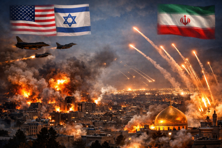 Le monde bascule : Israël et les États-Unis déclenchent la guerre, l’Iran riposte — le Moyen-Orient en feu