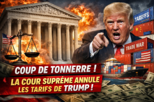 Coup de tonnerre à Washington : la Cour suprême torpille les droits de douane de Trump