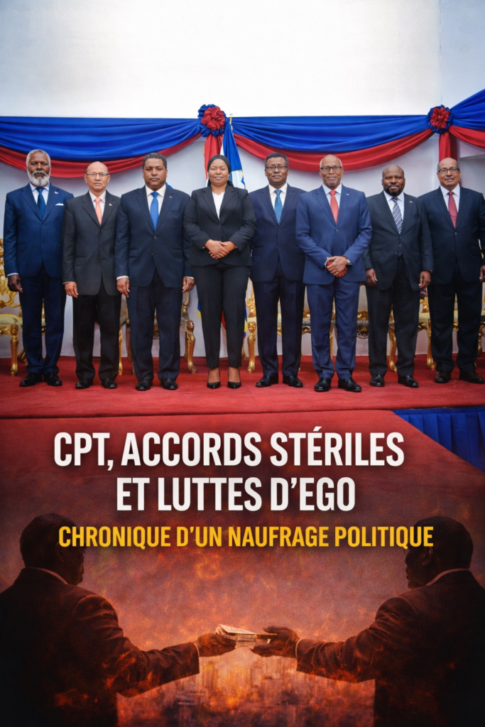 CPT, accords stériles et luttes d’ego : chronique d’un naufrage politique