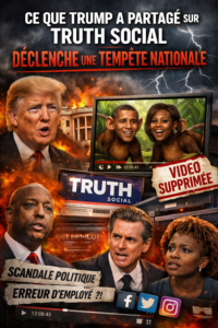 CE QUE TRUMP A PARTAGÉ SUR TRUTH SOCIAL DÉCLENCHE UNE TEMPÊTE NATIONALE