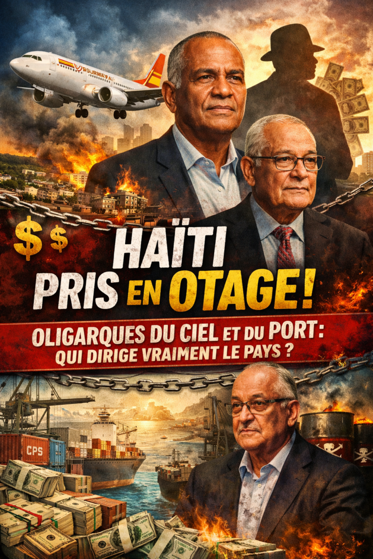 Haïti pris en otage : comment une poignée d’oligarques impose ses lois dans le ciel et au port du pays