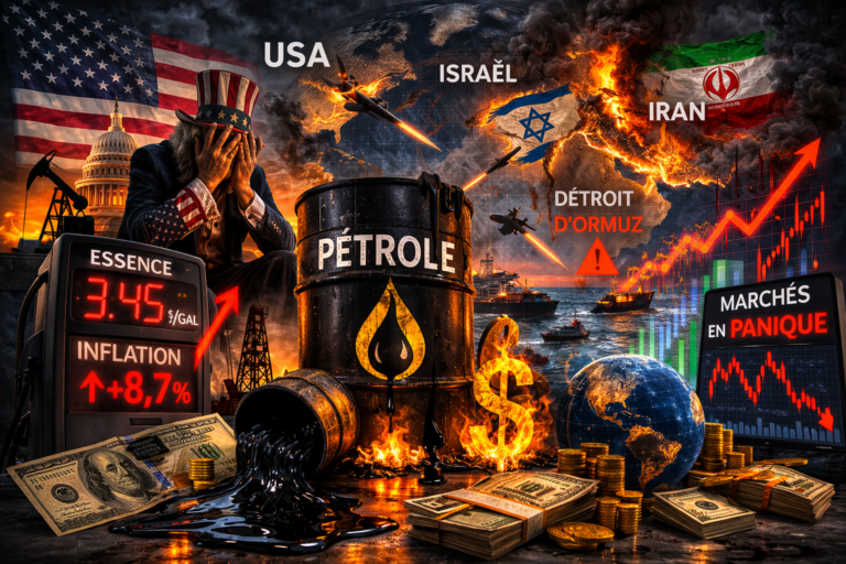 PÉTROLE EN FEU : La guerre au Moyen-Orient fait trembler l’économie mondiale et les États-Unis paient déjà le prix